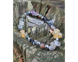 Circulation Support Metaphysical Bracelet-SemiPrecious Stones