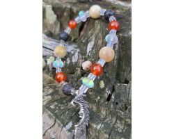 Hormonal Support Metaphysical Bracelet with Semi-Precious Stones