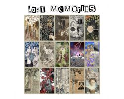 Suit of Lost Memories Stickers (Mixed Media Tarot)