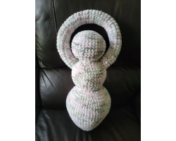 Crocheted Goddess Pillow ~ Goddess Amigurumi