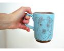 Custom Dog Mug - Light Blue