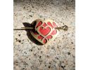 Heart Container Hair Slide Barrette