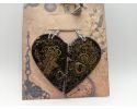 Lock And Key Half Heart Friendship/Couples Keychains-Bronze